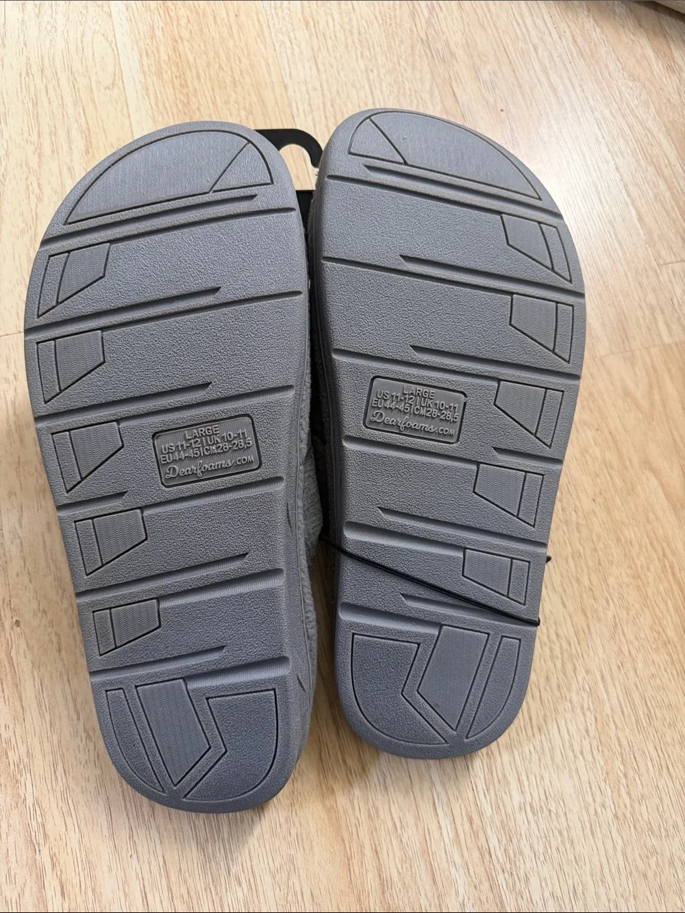 Gray Slide-On Women’s Slippers by